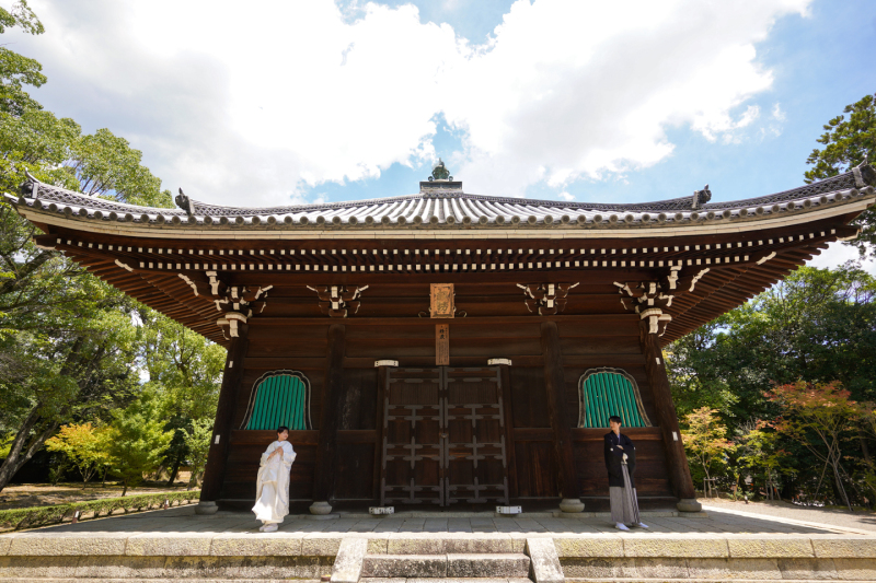 仁和寺〈和装1点〉ロケ撮影 データのみ【150カットデータ◇色打掛or白無垢1点+ロケ地1箇所】