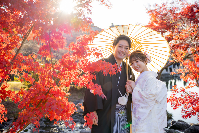 【10月.11月.12月撮影の方限定!】祇園・東山・円山・白川・鴨川からロケ地2箇所【和装1点/全データお渡し/アルバム付】