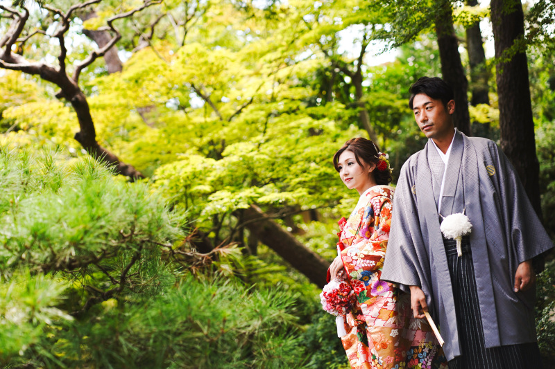 〈和装1点 & 洋装1点〉ロケ撮影【250カットデータ・アルバム◇打掛1点&ドレス1点+ロケ地2箇所】】