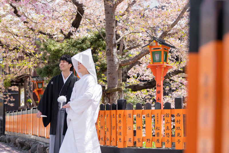 祇園・東山・円山・白川・鴨川からロケ地2箇所〈和装1点〉【250カットデータ・アルバム/和装1点+ロケ地2箇所】