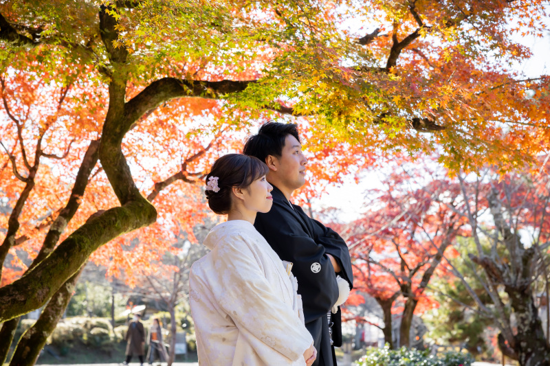 【10月.11月.12月撮影の方限定!】祇園・東山・円山・白川・鴨川からロケ地2箇所【和装1点/全データお渡し/アルバム付】