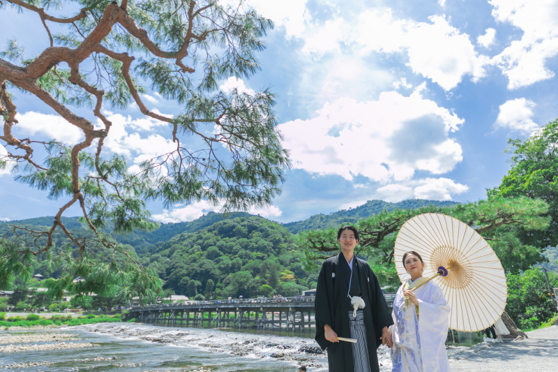 嵐山〈和装1点〉ロケ撮影 データのみ【150カットデータ◇色打掛or白無垢1点+ロケ地1箇所】