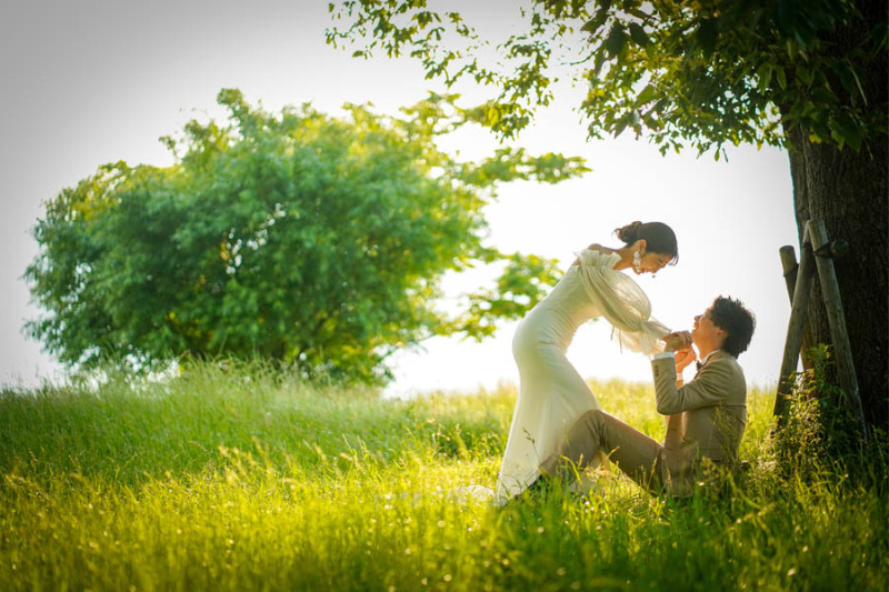 \ドレス1点+ロケ地1箇所/150カットデータ◇鴨川・琵琶湖などロケ地1箇所 選べるプラン