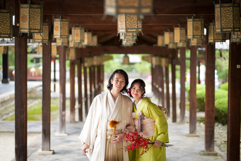 〈極・和装3点〉ロケ撮影【400カットデータ・アルバム◇色打掛・白無垢・大振袖各1点+ロケ地2箇所】