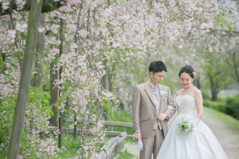 【春得！４万円OFF】〈和装１点 ＆ 洋装１点〉ロケ撮影【250カットデータ◇打掛1点＆ドレス１点＋ロケ地２箇所】】