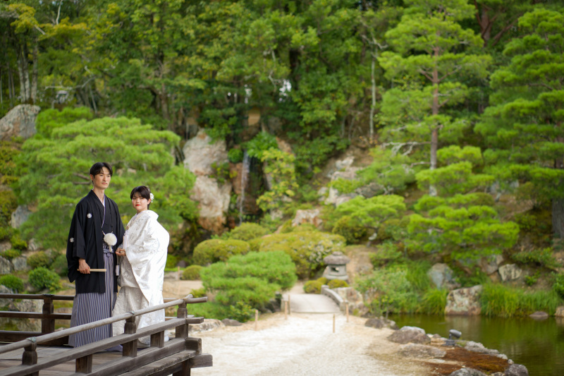 仁和寺〈和装1点〉ロケ撮影 データのみ【150カットデータ◇色打掛or白無垢1点+ロケ地1箇所】