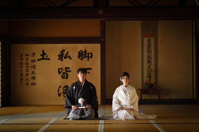 萬福寺〈和装1点〉ロケ撮影 データのみ【150カットデータ◇色打掛or白無垢1点+ロケ地1箇所】