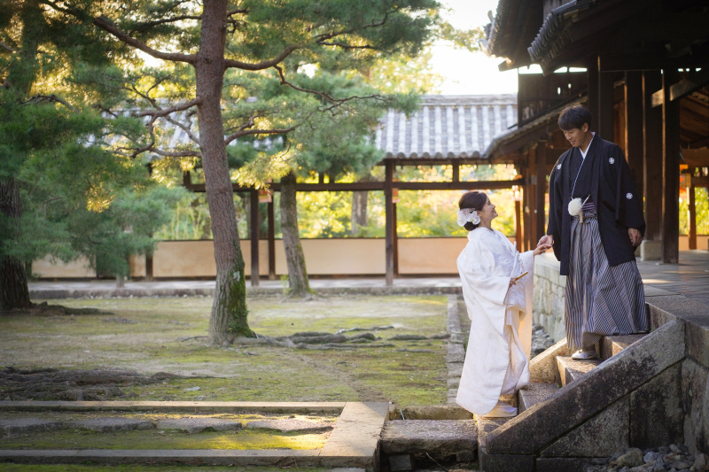 萬福寺〈和装1点〉ロケ撮影 データのみ【150カットデータ◇色打掛or白無垢1点+ロケ地1箇所】