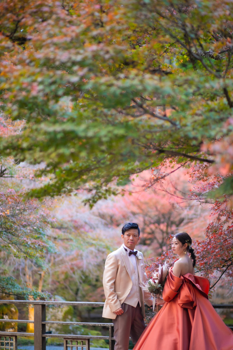 ガーデンで撮影〈洋装1点〉ロケ撮影【150カットデータ・アルバム◇ウェディングorカラー1点+ロケ地1箇所】