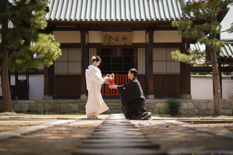 萬福寺〈和装1点〉ロケ撮影 データのみ【150カットデータ◇色打掛or白無垢1点+ロケ地1箇所】