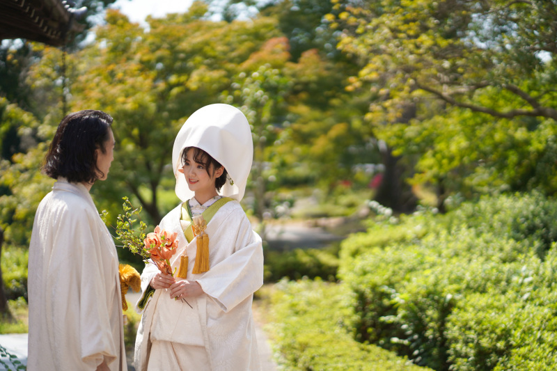 〈極・和装3点〉ロケ撮影【400カットデータ・アルバム◇色打掛・白無垢・大振袖各1点+ロケ地2箇所】