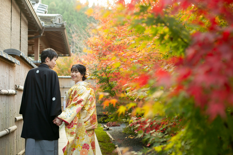 正寿院〈和装1点〉ロケ撮影【150カットデータ・アルバム◇色打掛or白無垢1点+ロケ地送迎付き】