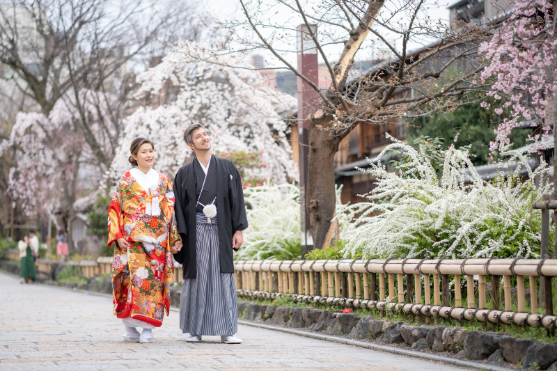\和装1点+ロケ地1箇所/150カットデータ◇祇園・東山・円山・白川・鴨川からロケ地1箇所 選べるプラン