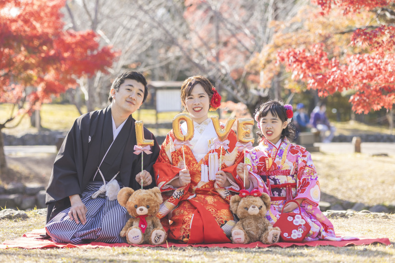 【10月.11月.12月撮影の方限定!】〈和装2点 &色掛下+小物 〉ロケ撮影【色打掛1点/白無垢1点/全データ】