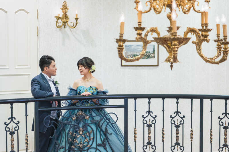 カラードレスへチェンジ