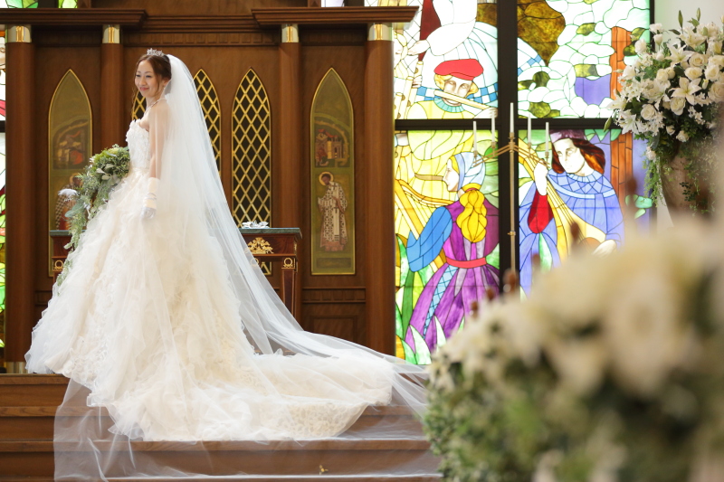 ドレスとの相性ぴったりの教会