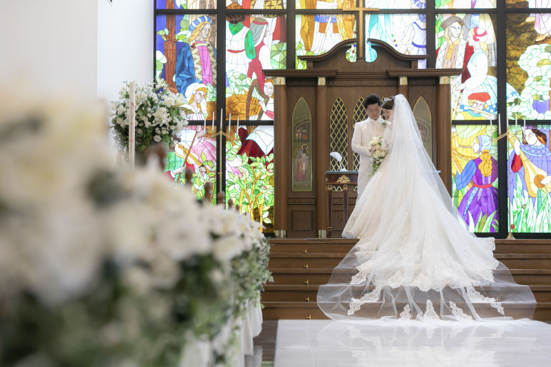 聖壇の高さに注目