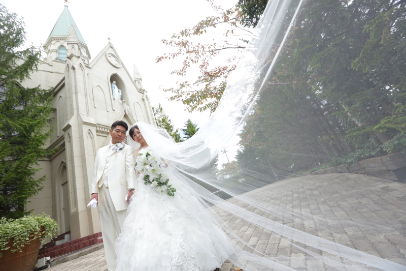 教会外観も迫力