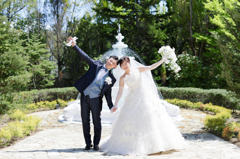 天気に恵まれて