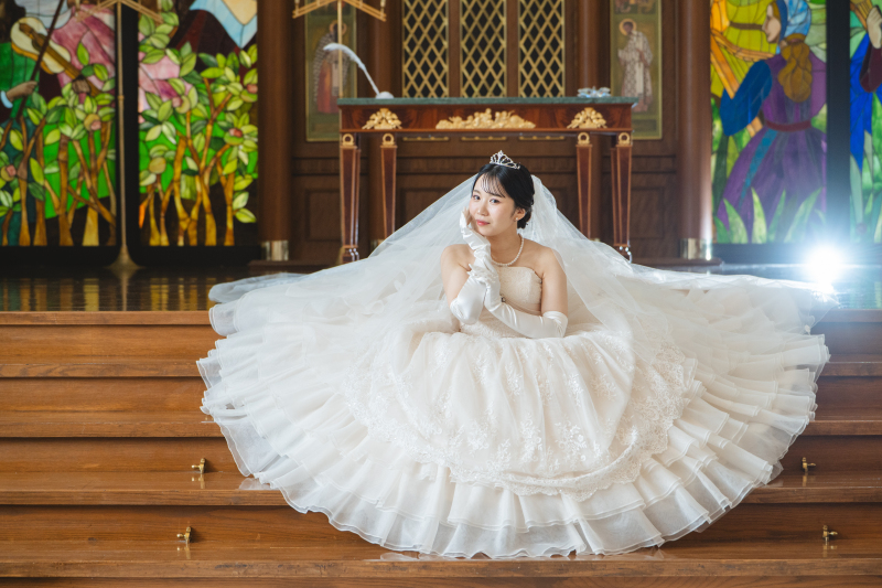 ふわっと広げて