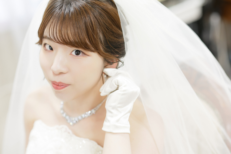 花嫁さんの完成