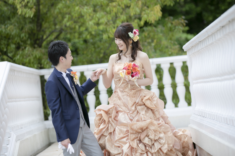 真っ白なガーデンテラス