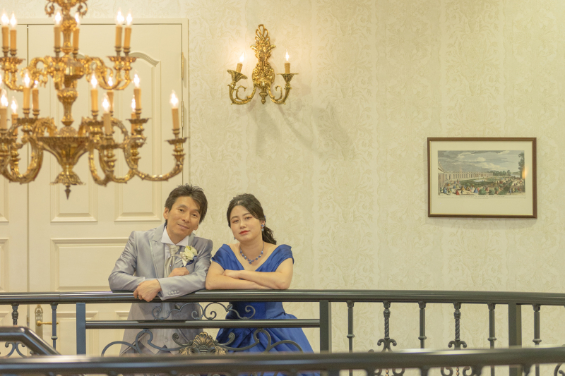 カラードレスへお色直し