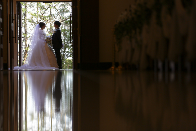 バージンロードの反射