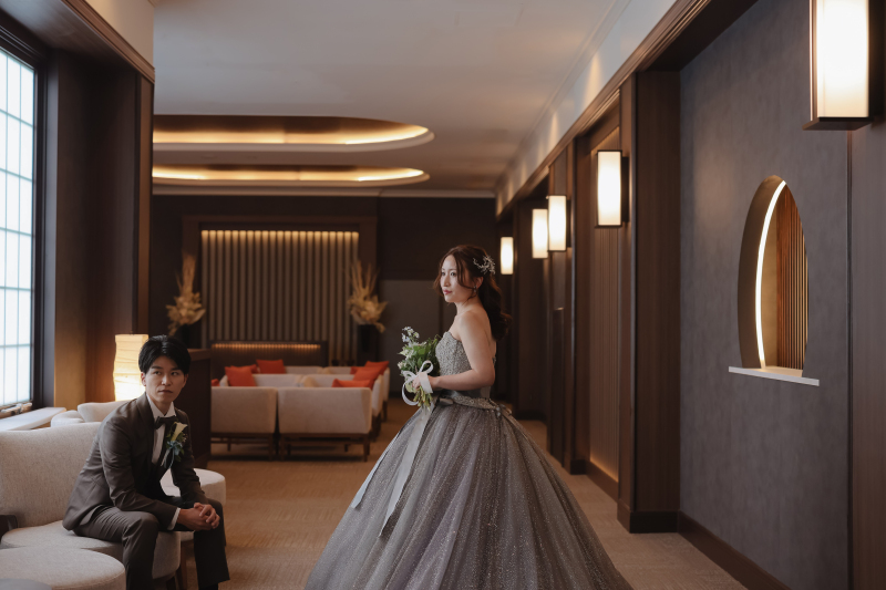 カラードレスへお色直し