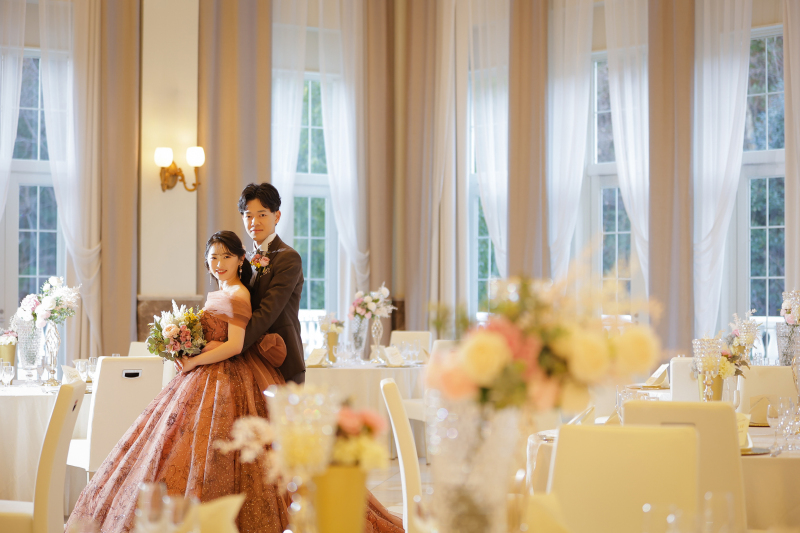 パーティー会場内