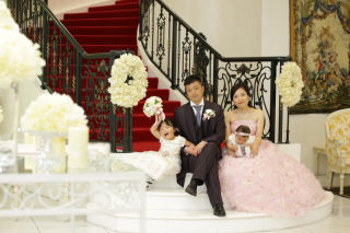  【前撮りフォト（白・色ドレス）】2020・3・9大鳥・横山様