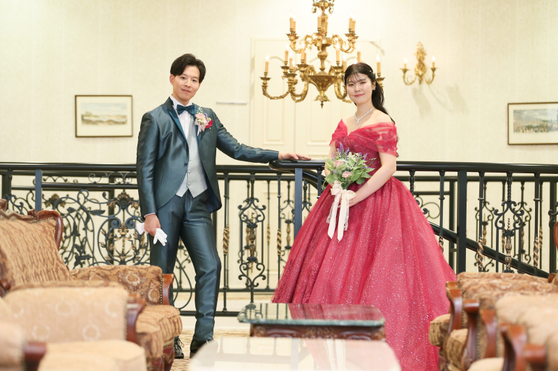 華やかなロビー