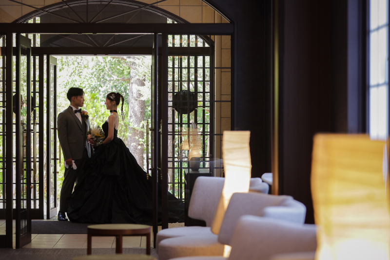 シックなロビー