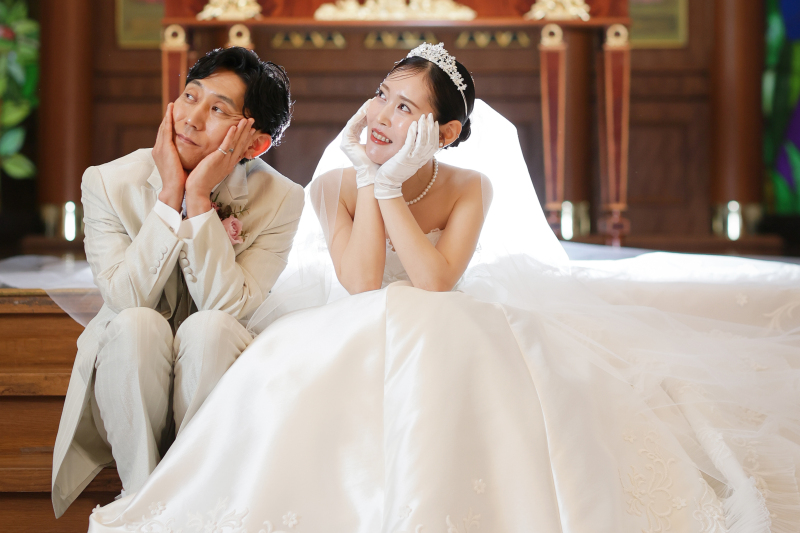 ラストはおそろいポーズ