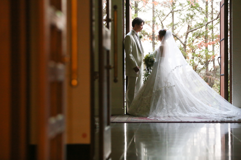 ロビーからの景色