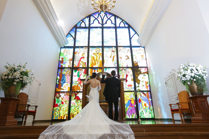 ふたりのポーズは・・