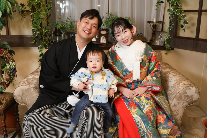 ラストは家族で