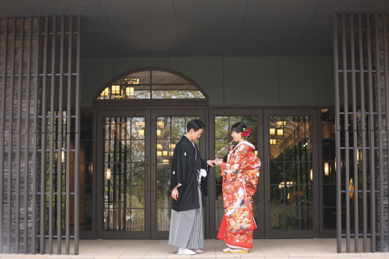 ガーデンテラスにて