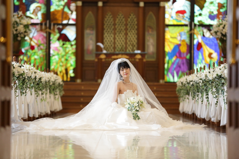 ステンドグラスと