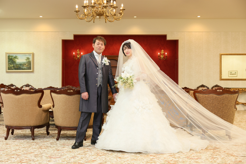 会場ロビーにて