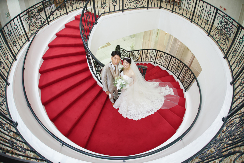 2つ目の螺旋階段