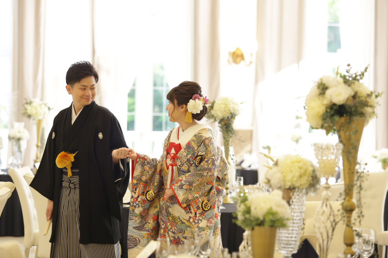 洋風な会場だけど・・