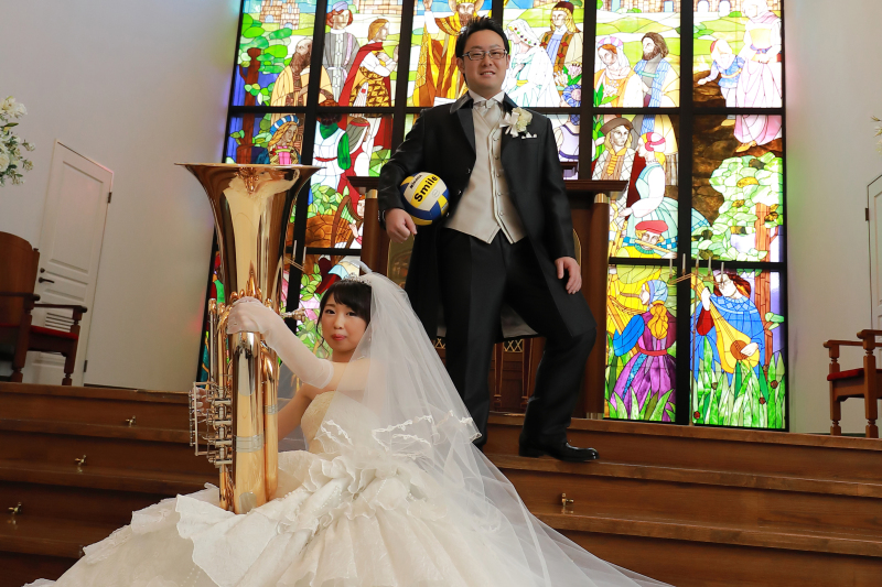 おふたりらしさ満点