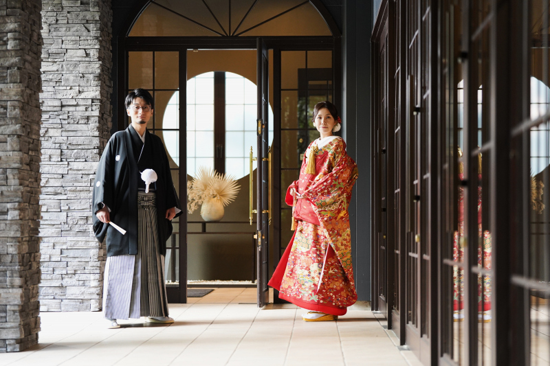 和モダンな披露宴会場