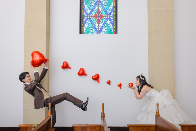 ハートのキッス