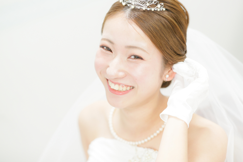 綺麗な花嫁さん