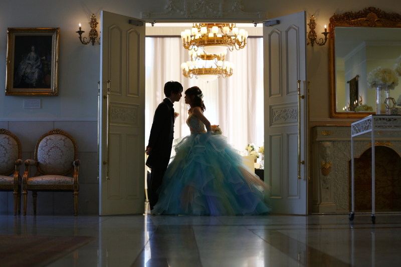 会場ロビーにて