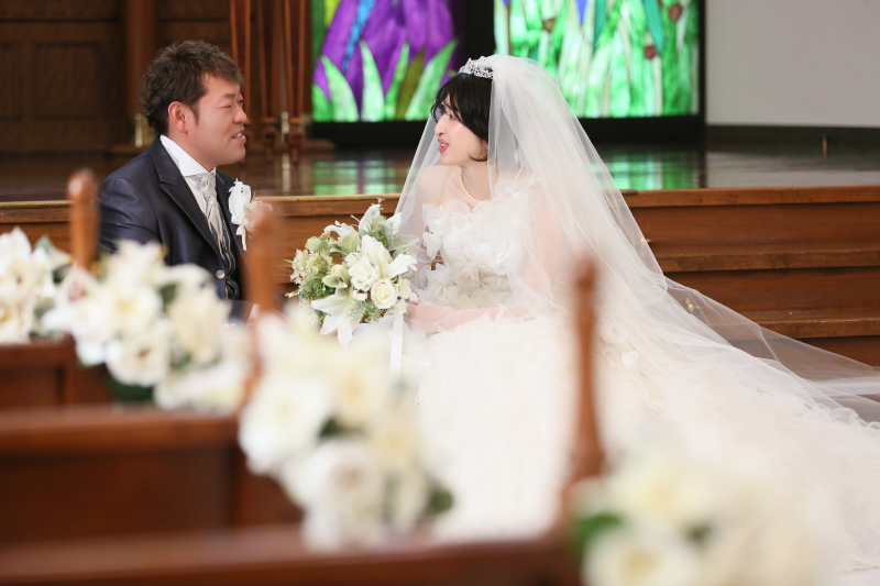 見つめ合うふたり