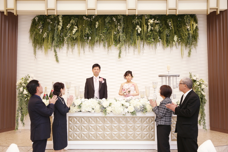 親御様に見守られて