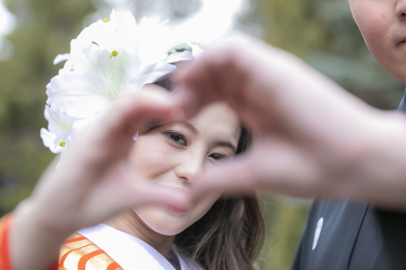 ハートの向こうに